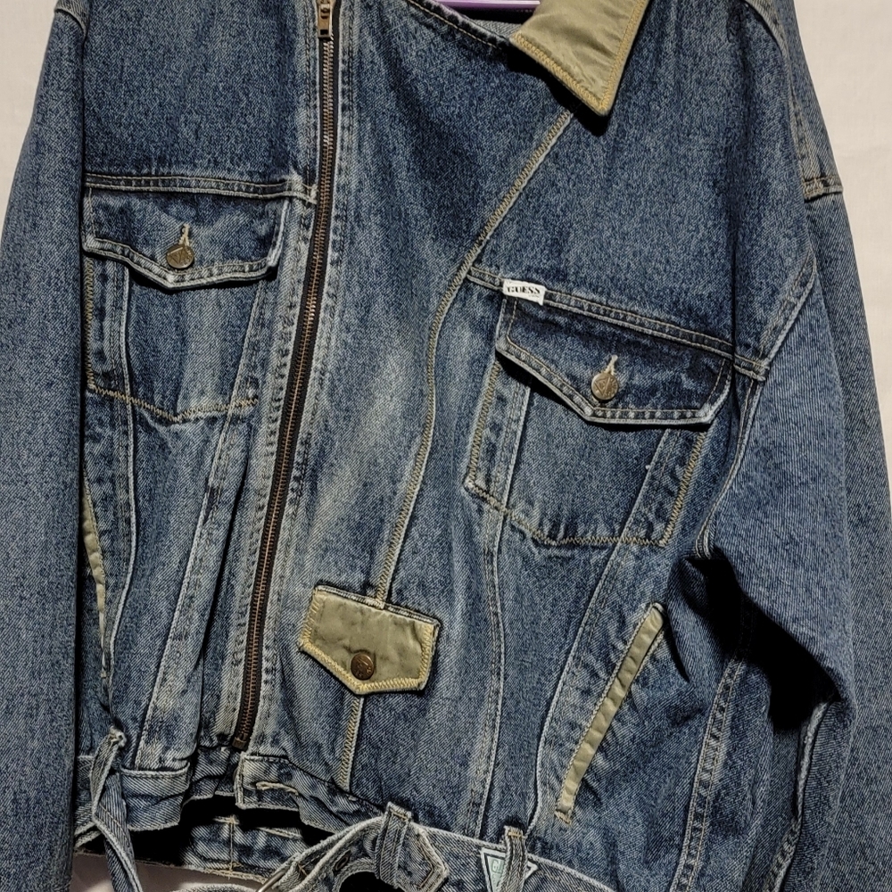 Pre-owned Vintage Guess Jacket